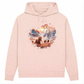 Liebe zu Pferden - Hoodie aus Bio-Baumwolle für Damen