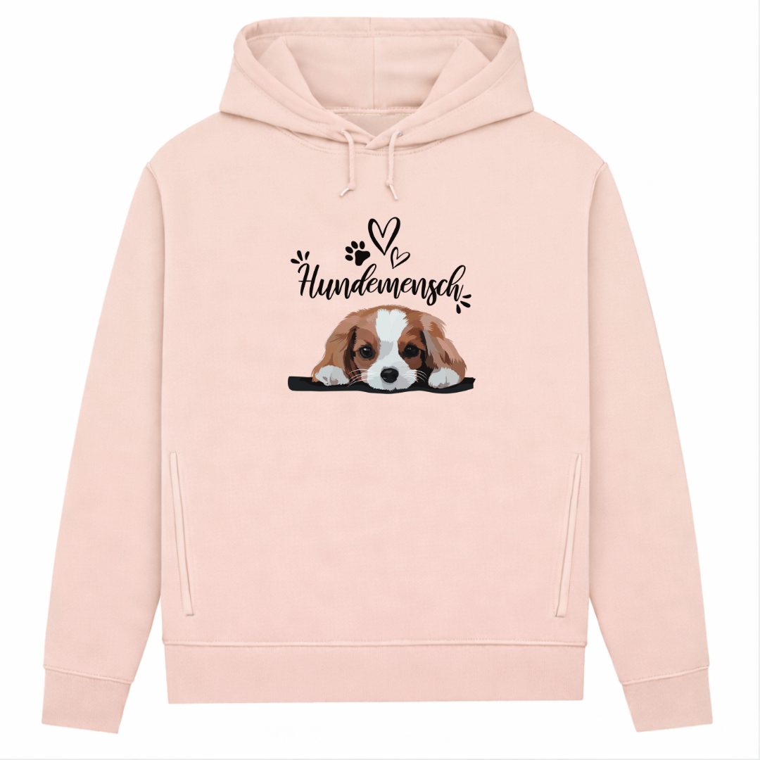 Hundemensch– Hoodie aus Bio-Baumwolle für Damen