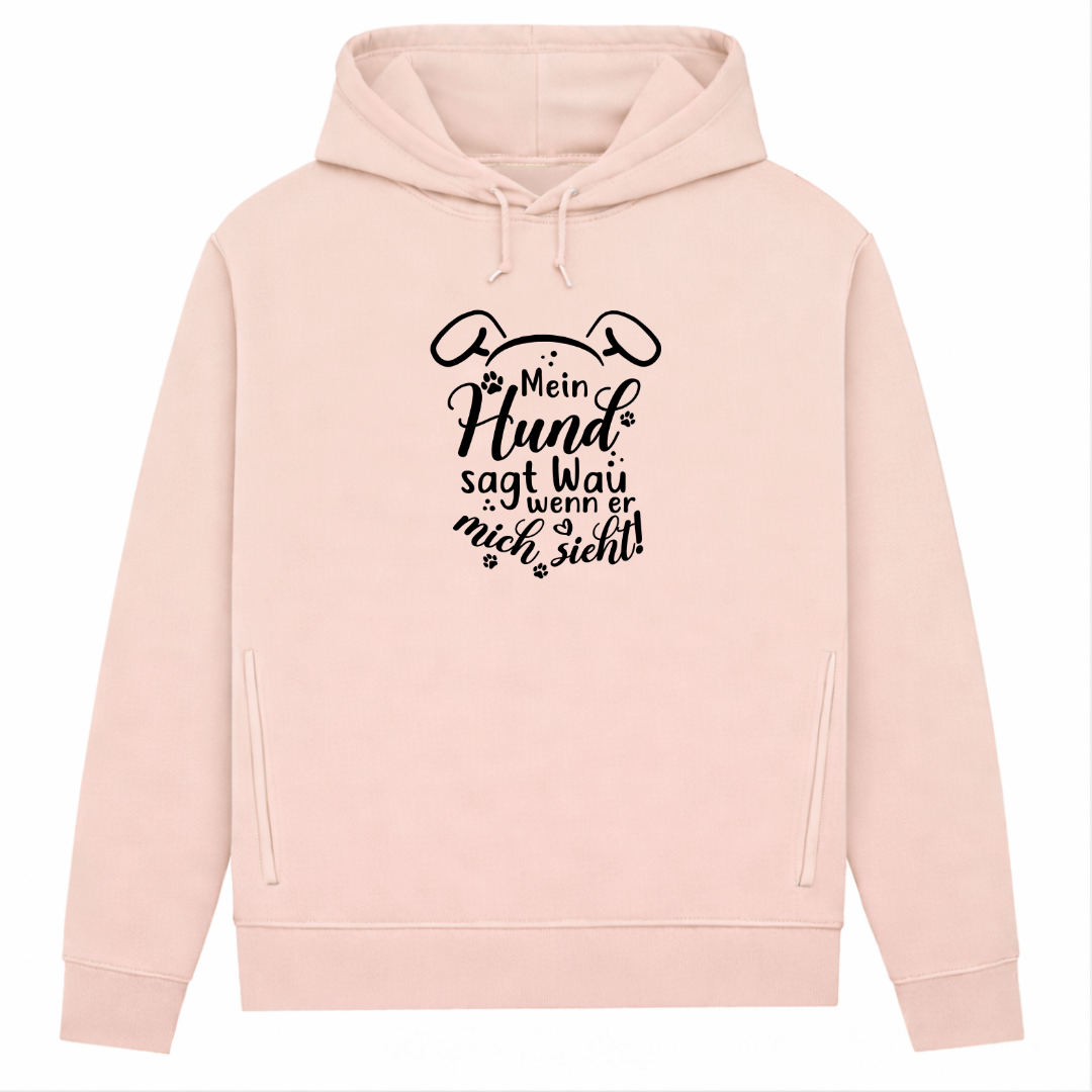 Wau– Hoodie aus Bio-Baumwolle für Damen