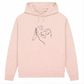 Wahre Liebe – Hoodie aus Bio-Baumwolle für Damen