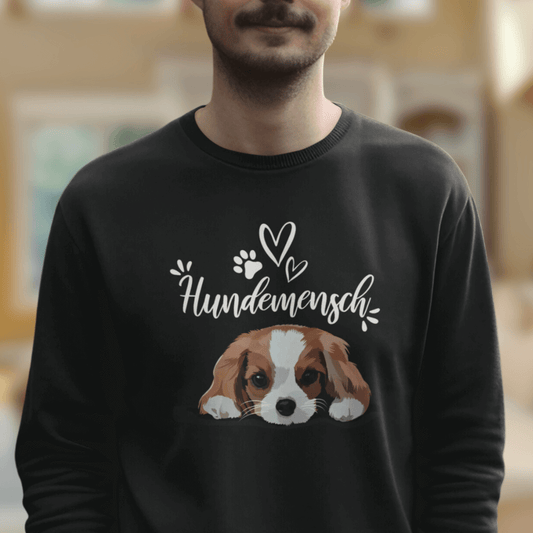 Hundemensch - Bio-Sweatshirt für Herren