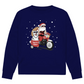 Biker Santa - Bio-Sweatshirt für Herren
