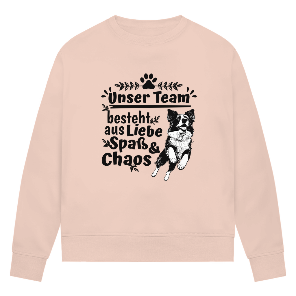 Unser Team - Bio-Sweatshirt für Damen