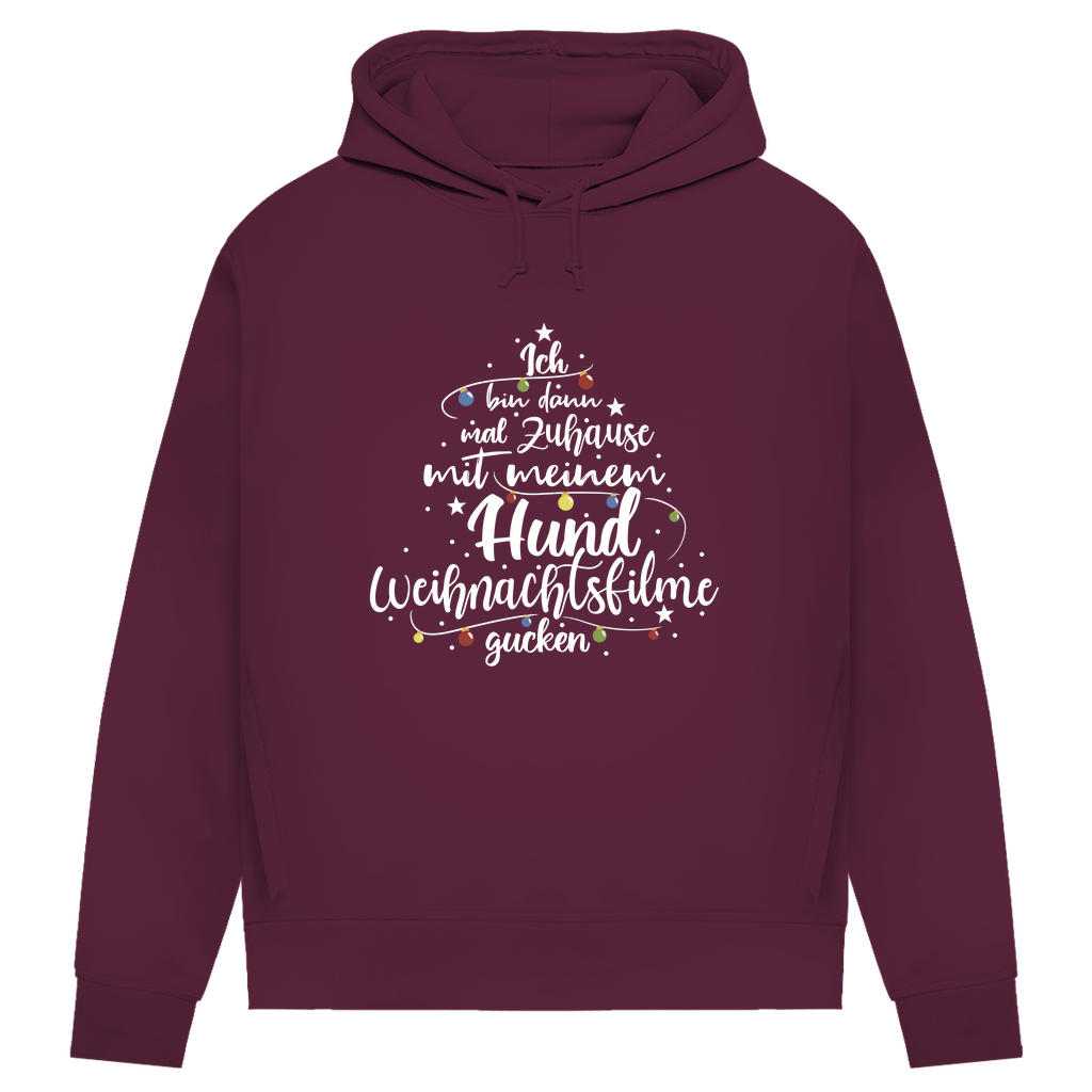 Weihnachtsfilme - Bio-Hoodie für Damen