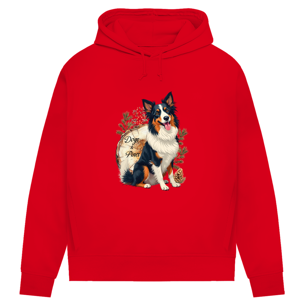 Dogs & Pines- Bio-Hoodie für Damen