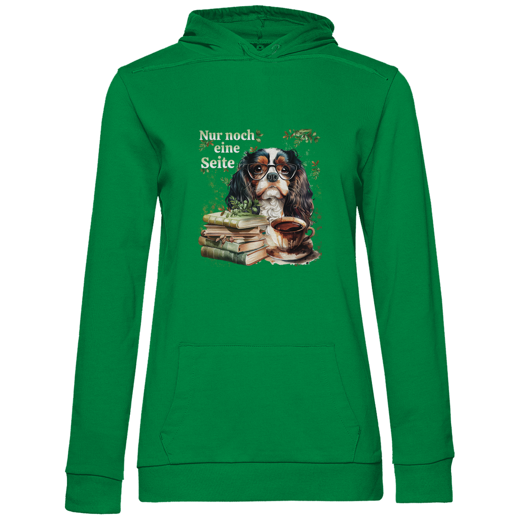 Bücherwurm - Hoodie für Damen