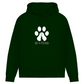 Herz und Pfötchen - Bio-Hoodie für Damen
