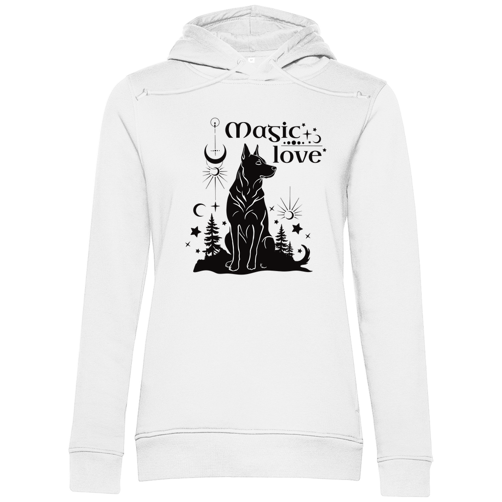 Magic Love - Bio Hoodie für Damen