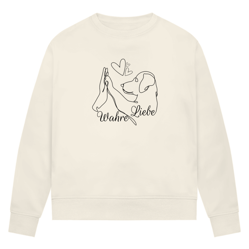 Meine  Wahre Liebe - Bio-Sweatshirt für Damen
