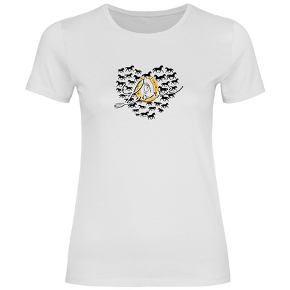 Hufeisenliebe - T-Shirt für Damen