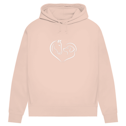 Herzensfreunde - Bio-Hoodie für Damen