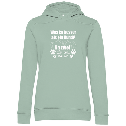 I Never Walk Alone - Bio-Hoodie für Damen