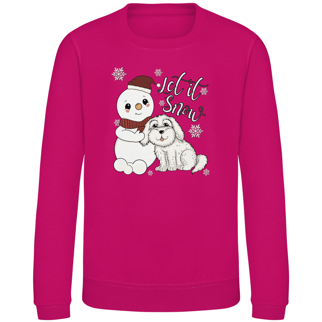 Let it snow - Sweatshirt für Kinder