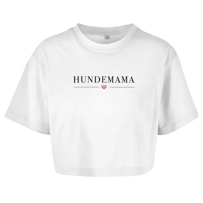 Hundemama - Oversize Crop Top für Damen