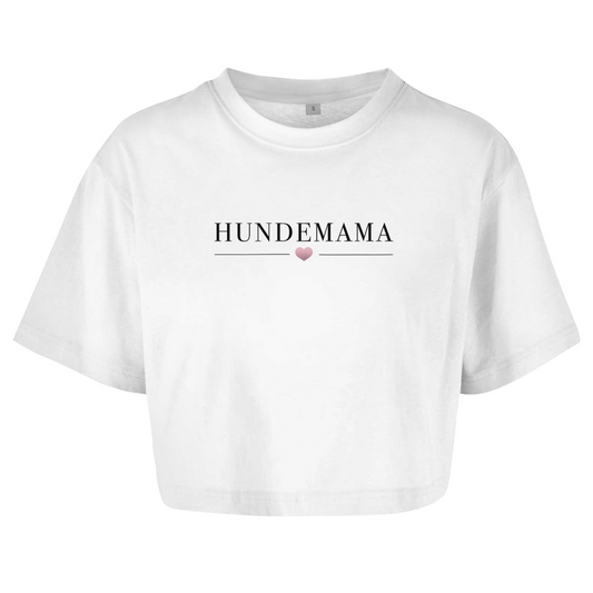 Hundemama - Oversize Crop Top für Damen