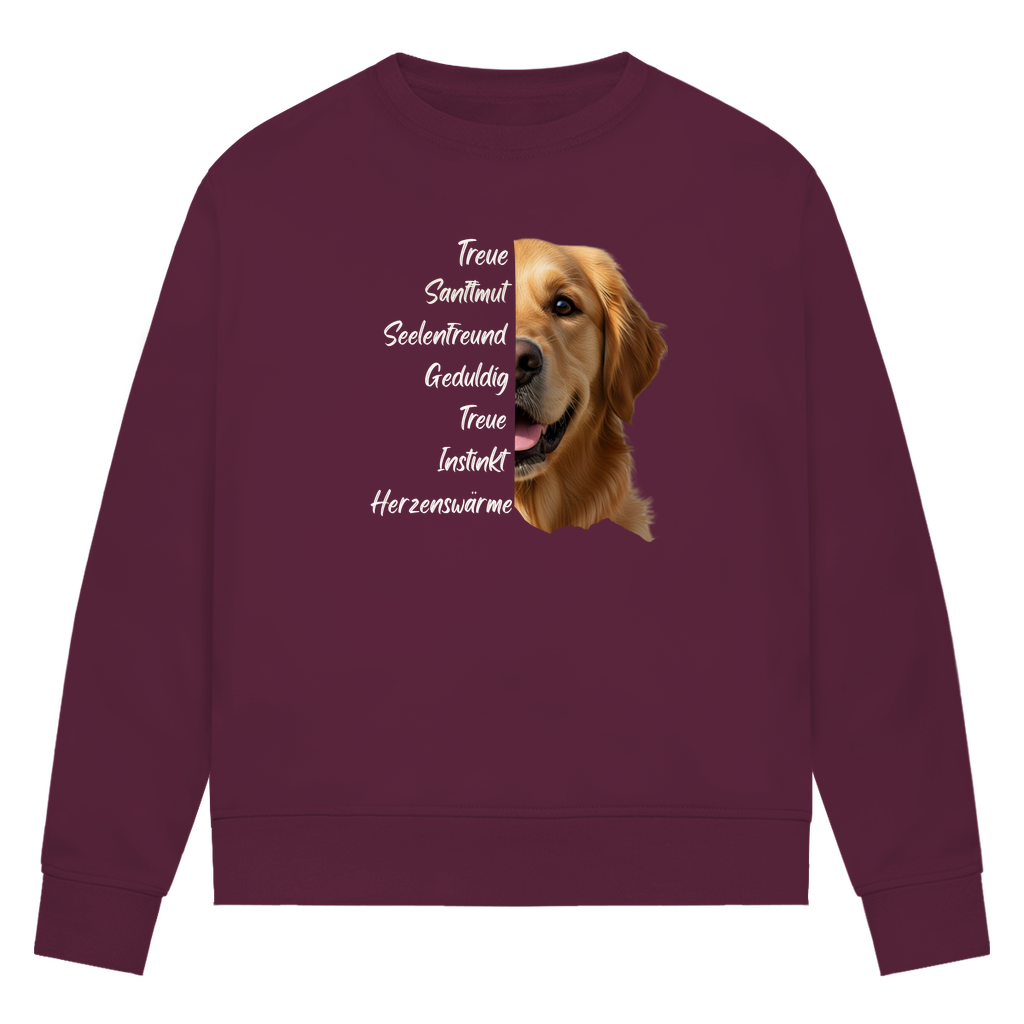 Golden Retriever - Bio-Sweatshirt für Damen