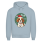 Wuff und Weihnachten - Bio-Hoodie für Herren