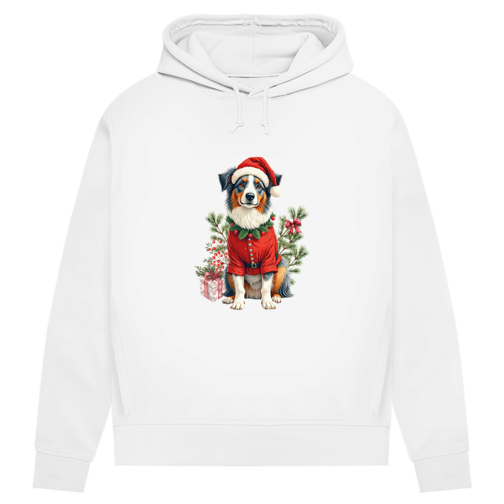 Frohe Weihnachten - Bio-Hoodie für Damen