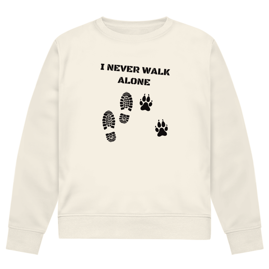 I Never Walk Alone - Bio-Sweatshirt für Herren