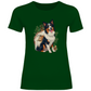 Dogs & Pines - T-Shirt für Damen-Weihnachten