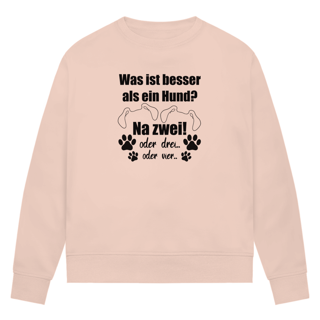 Je Mehr Desto Besser - Bio-Sweatshirt für Damen