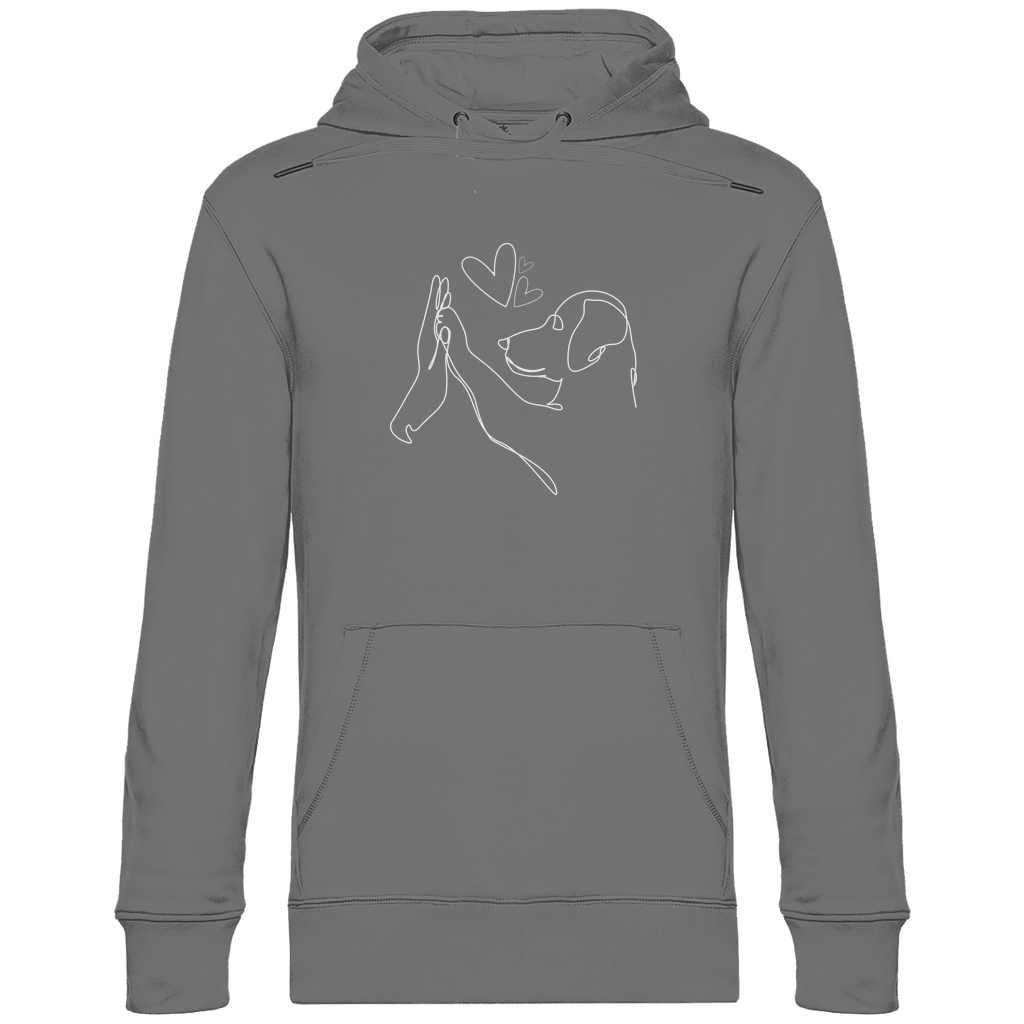 Wahre Liebe - Bio-Hoodie für Herren