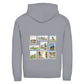 Pferdepost- Zipper-Hoodie Unisex | Rückendruck