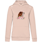 Flower Cavalier King Charles - Bio-Hoodie für Damen