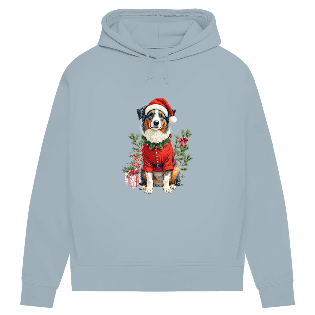 Frohe Weihnachten - Bio-Hoodie für Damen