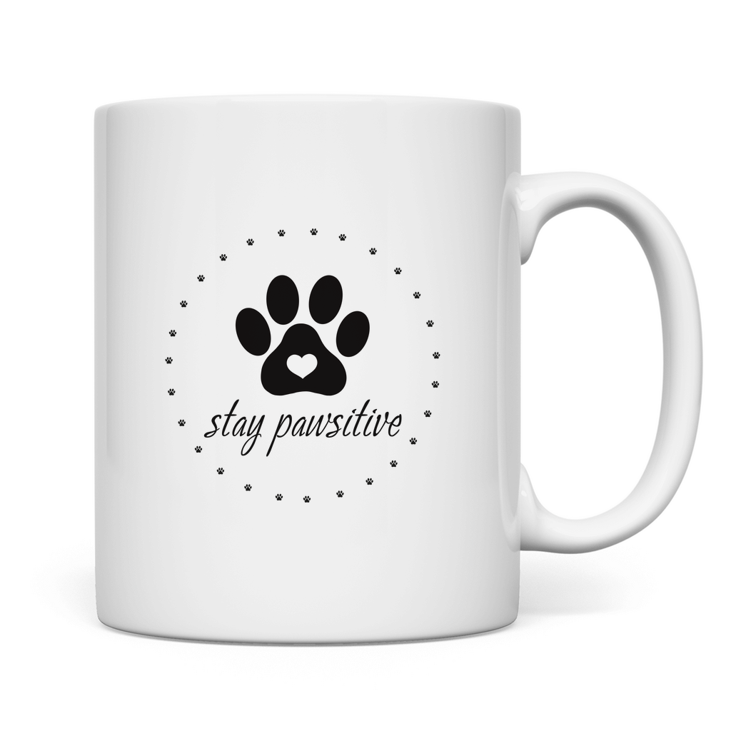 Stay Pawsitive - Tasse