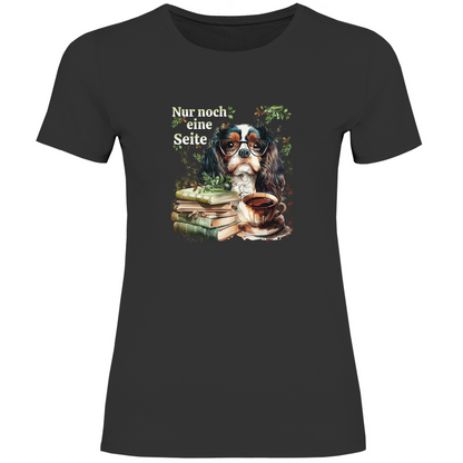 Bücherwurm - T-Shirt für Damen