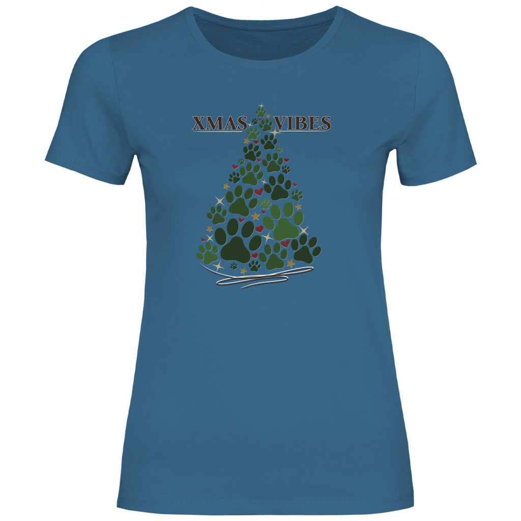 Xmas Vibes - Shirt für Damen