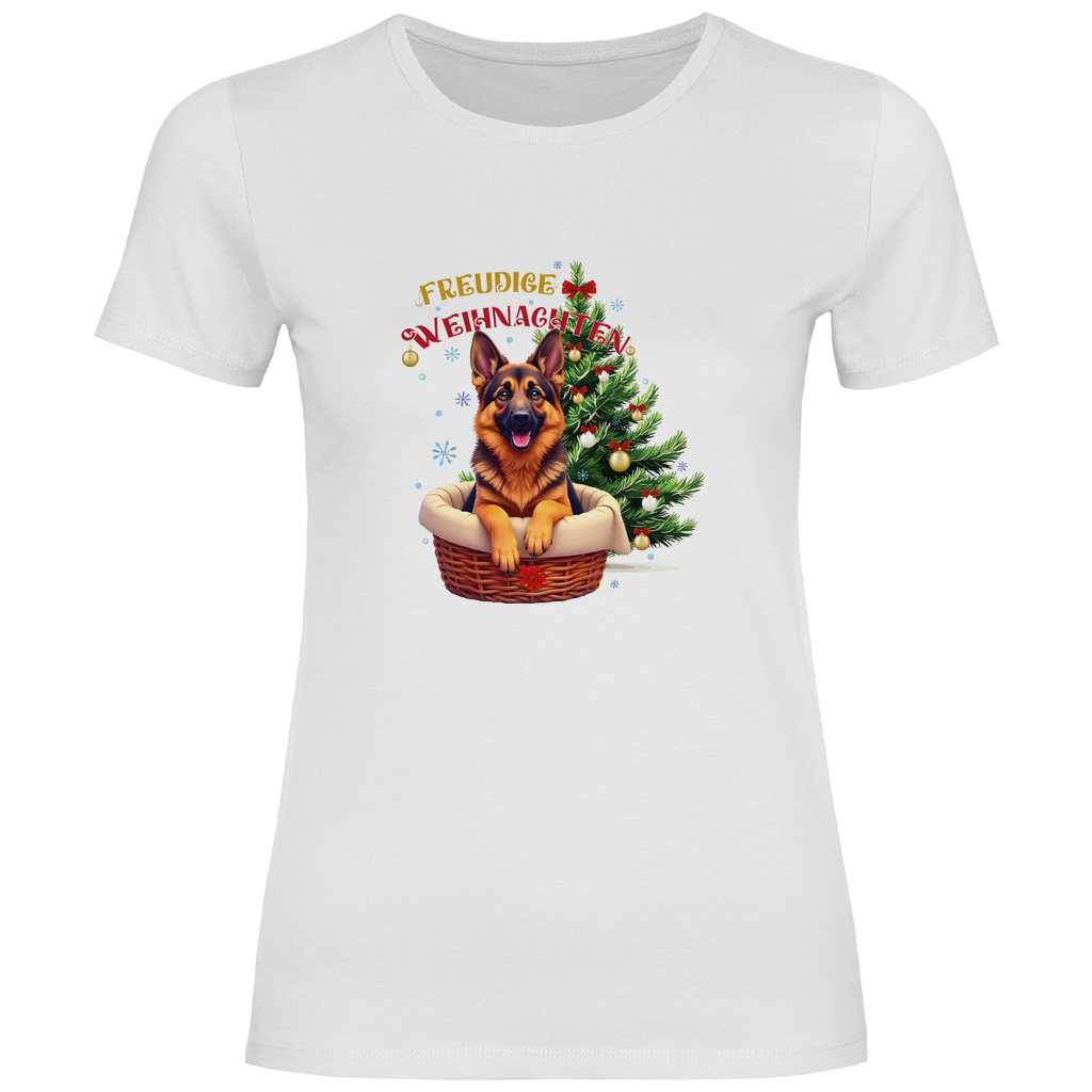 Freudige Weihnachten - T-Shirt für Damen-Weihnachten