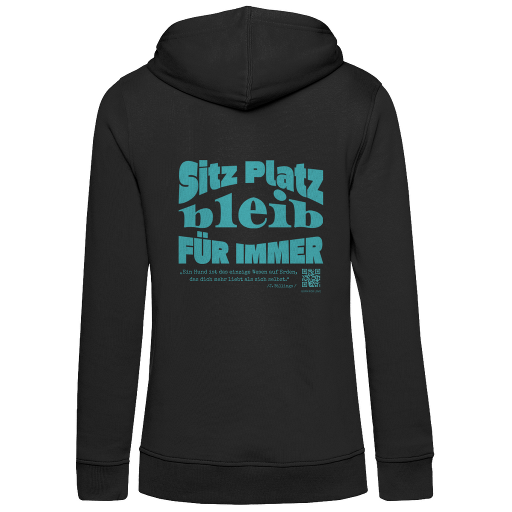 Dog Lover - Bio-Hoodie für Damen