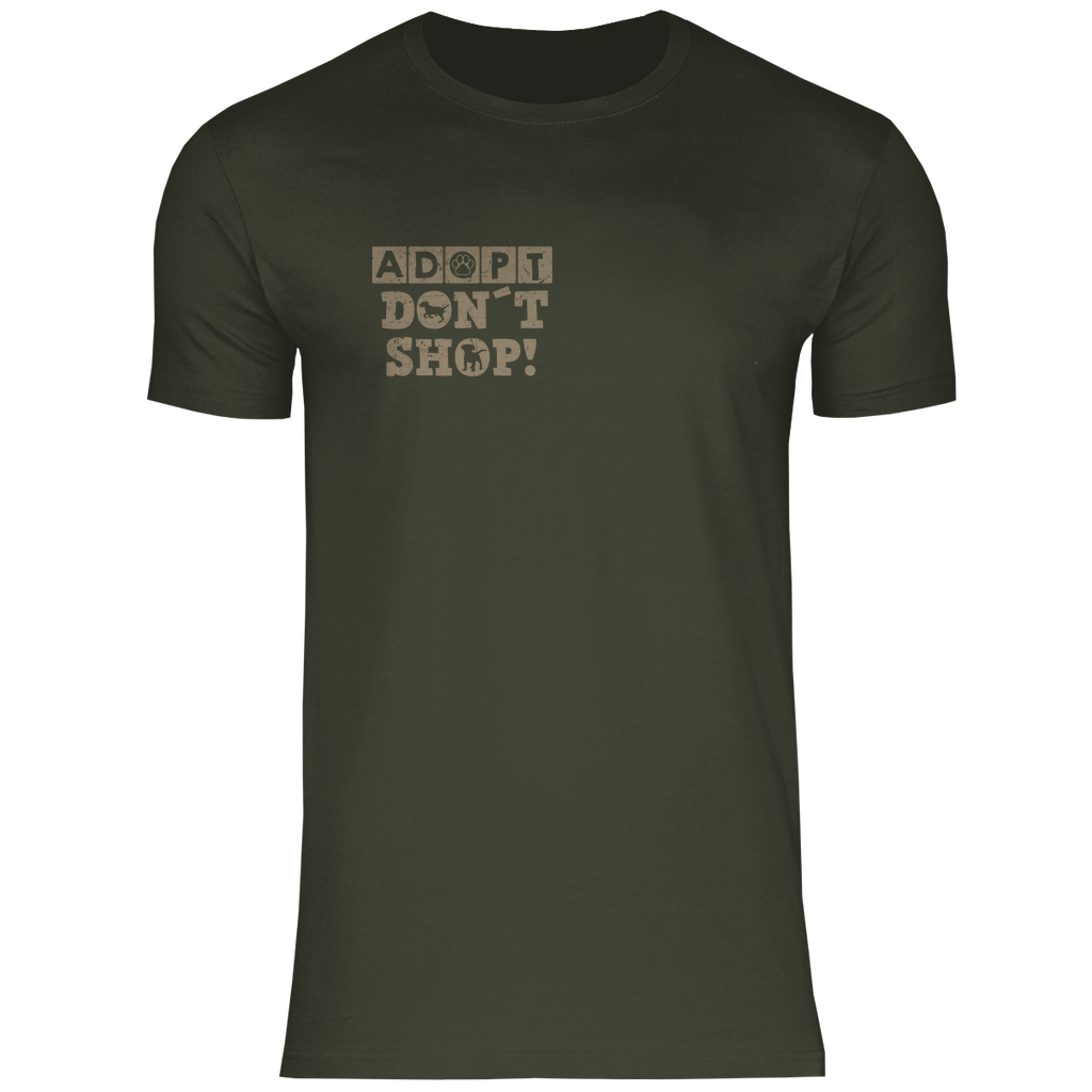 Strays of Streets Adopt Don´t Shop T-Shirt für Herren