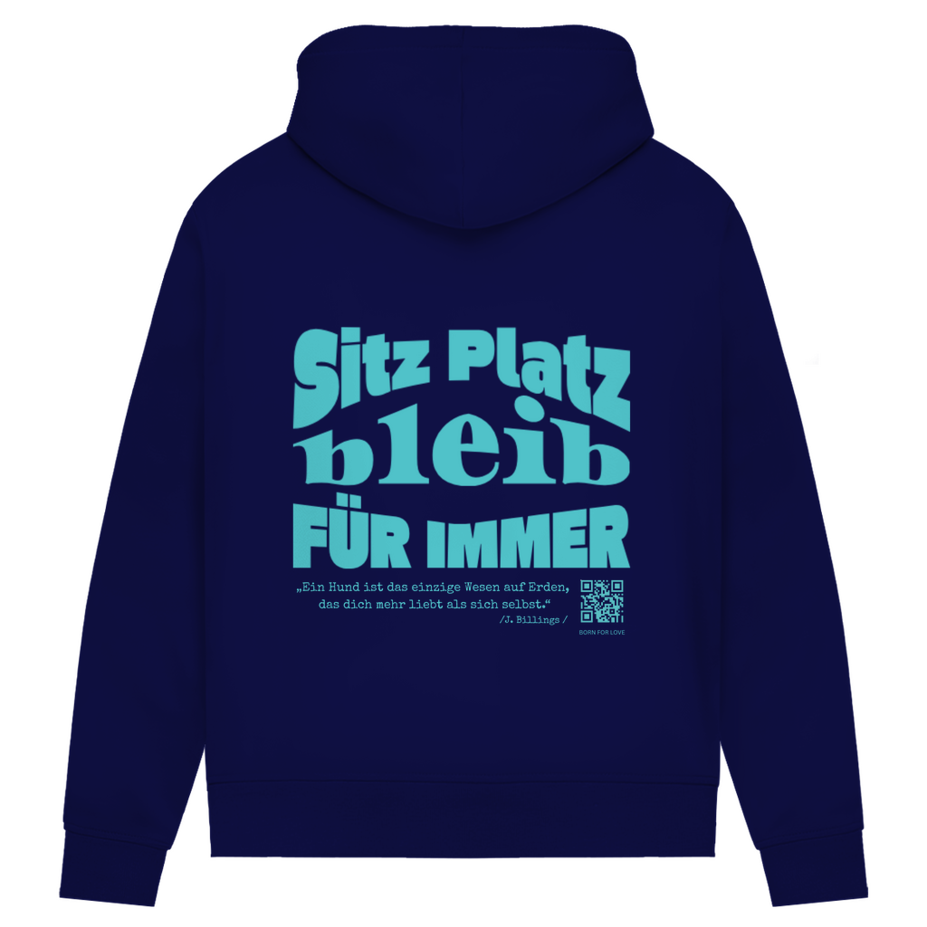 Dog Lover - Bio-Hoodie für Damen
