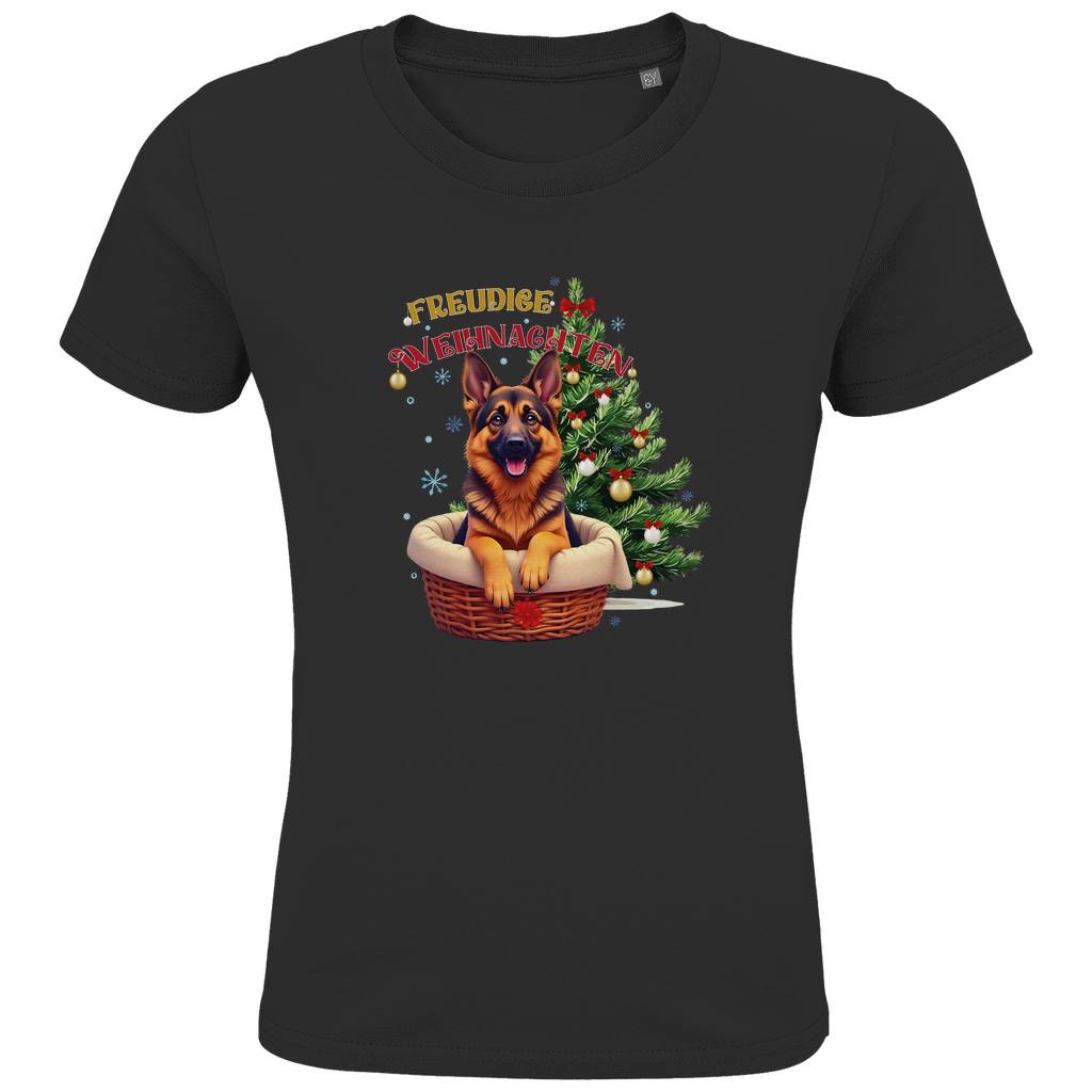 Freudige Weihnachten  - Bio T-Shirt für Kinder