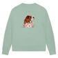 Flower Cavalier King Charles - Bio-Sweatshirt für Damen