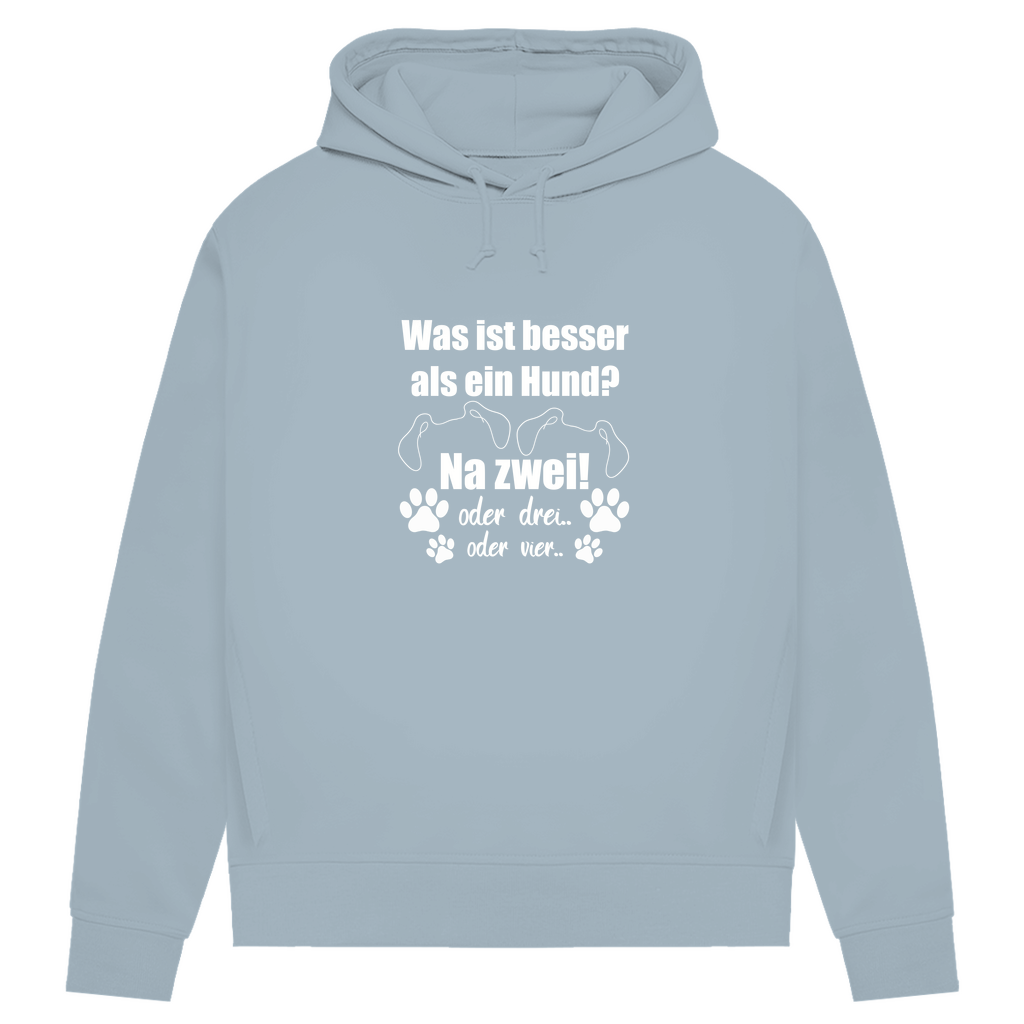 Je Mehr Desto Besser - Bio-Hoodie für Damen