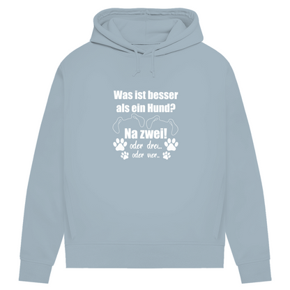 Je Mehr Desto Besser - Bio-Hoodie für Damen