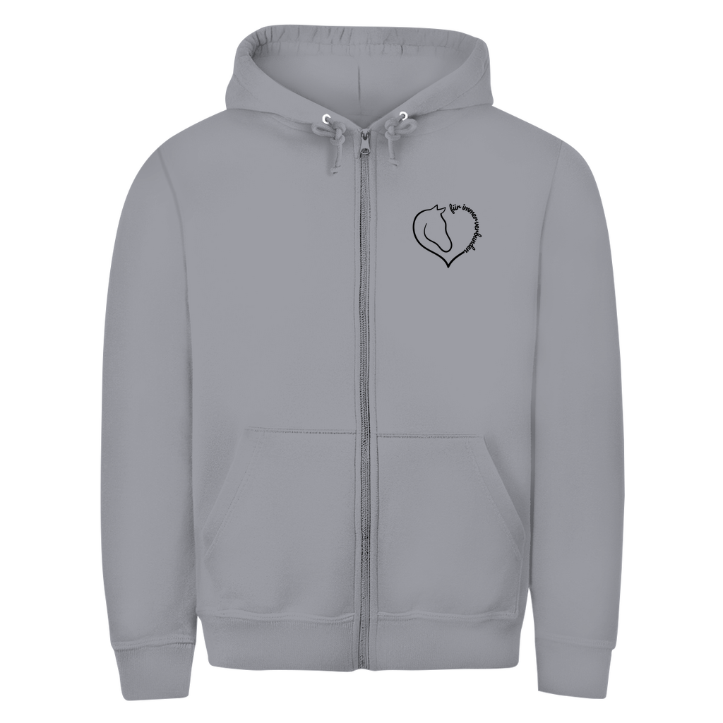 Verbunden - Zipper-Hoodie Unisex