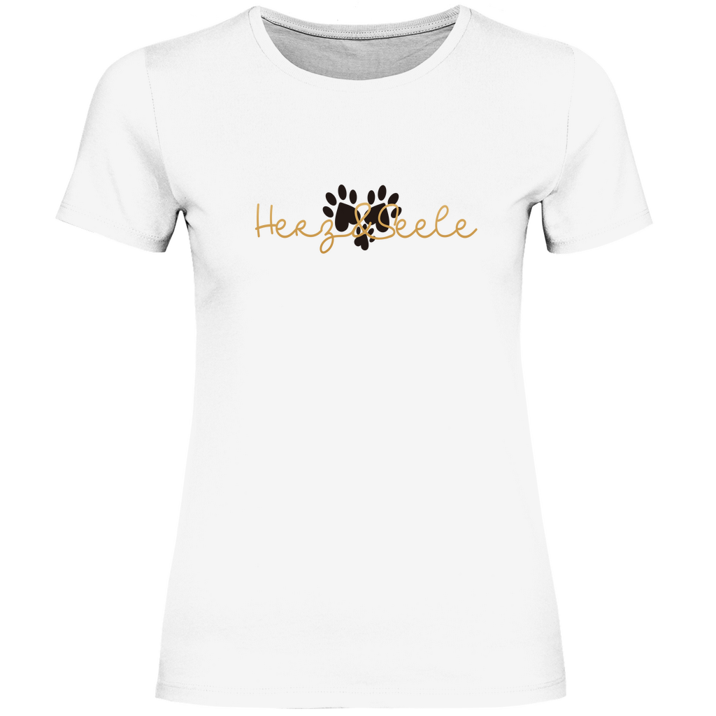 Herz und Seele - T-Shirt für Damen