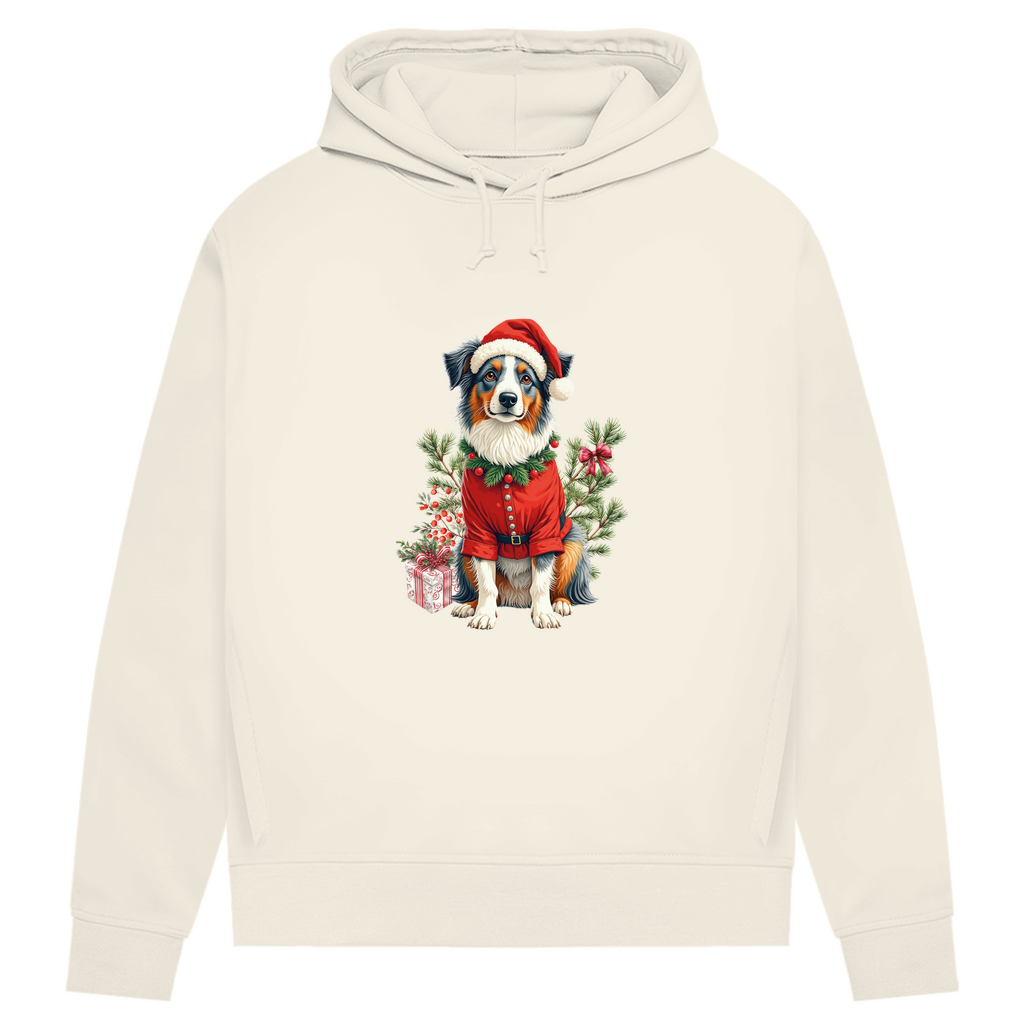 Frohe Weihnachten - Bio-Hoodie für Damen