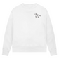 Herz & Huf - Bio-Sweatshirt für Damen |Brustmotiv