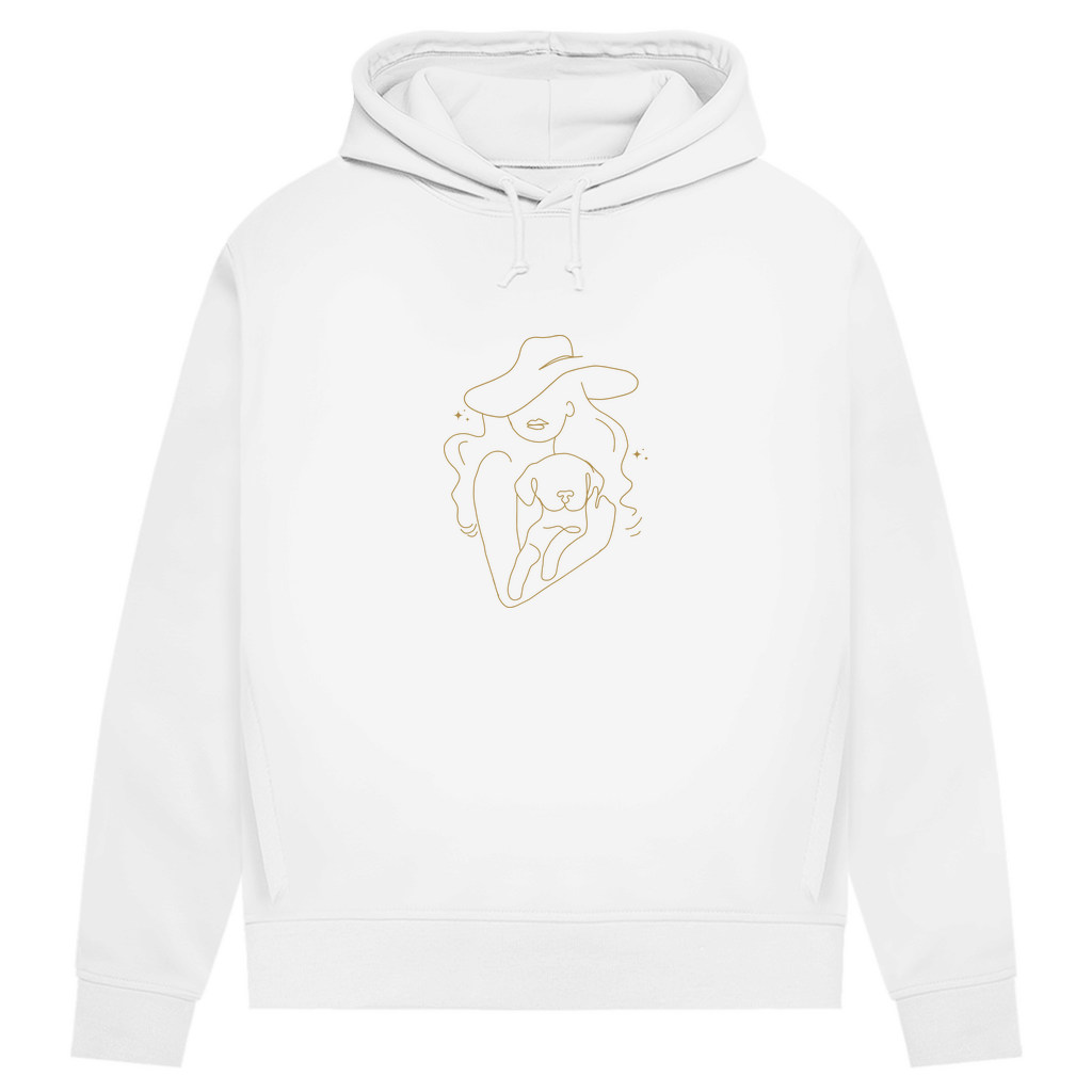 Umarmung - Bio Hoodie für Damen