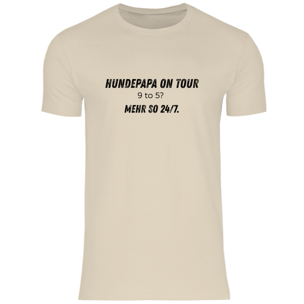 Vollzeit-Hundepapa - T-Shirt für Herren
