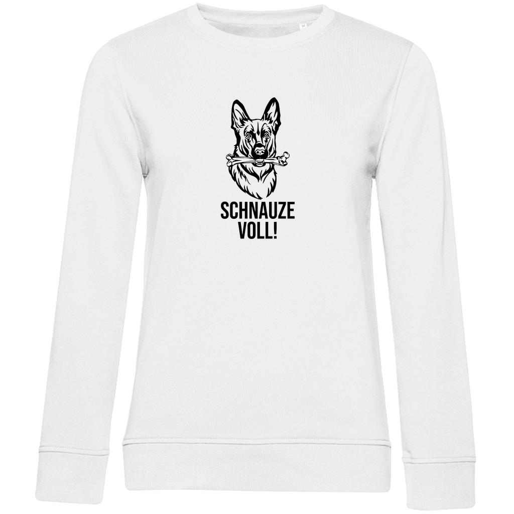 Schnauze Voll - Bio-Sweatshirt für Damen