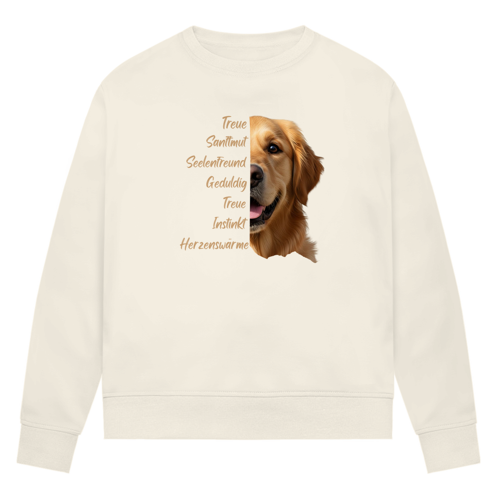 Golden Retriever - Bio-Sweatshirt für Damen