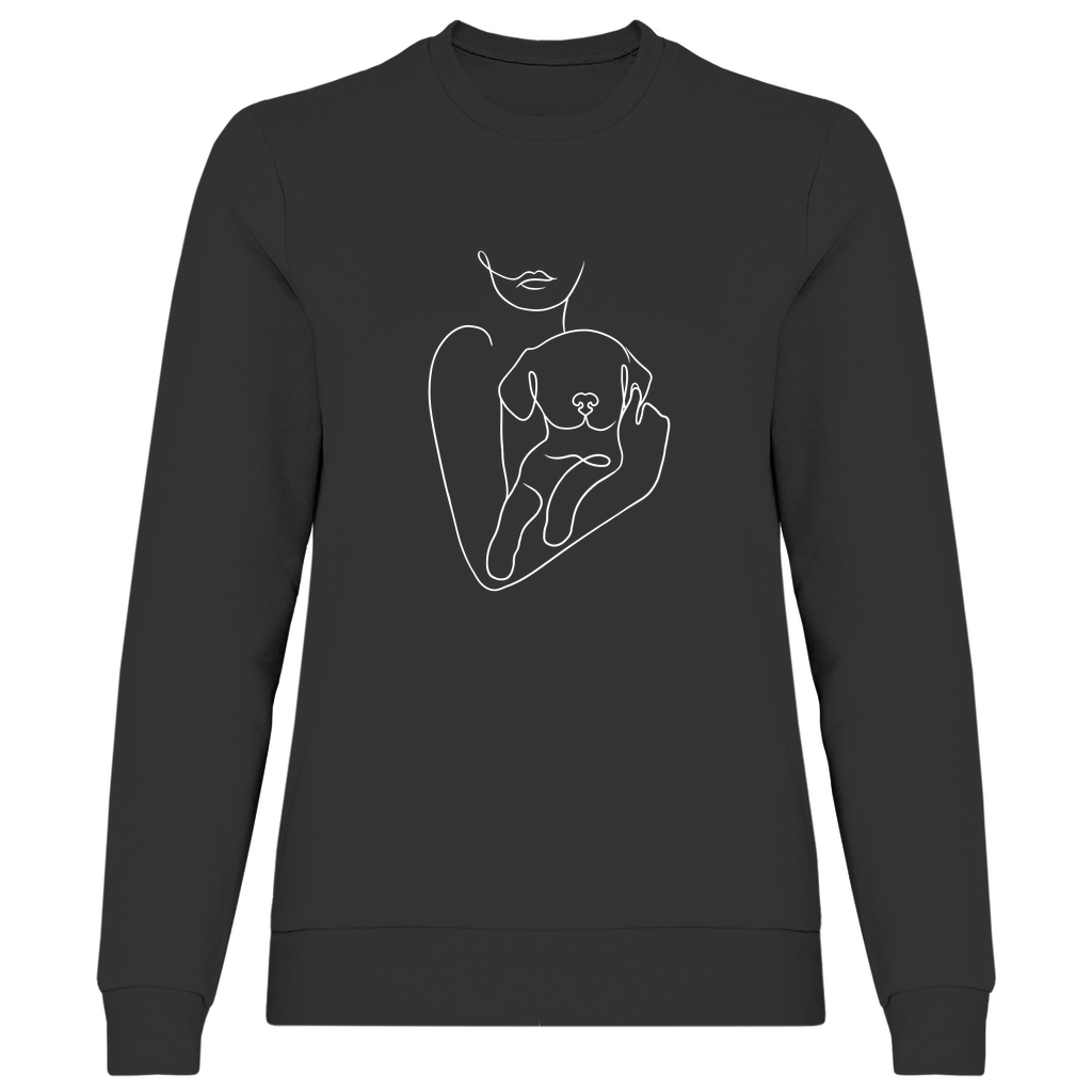 Welpenliebe - Sweatshirt für Damen