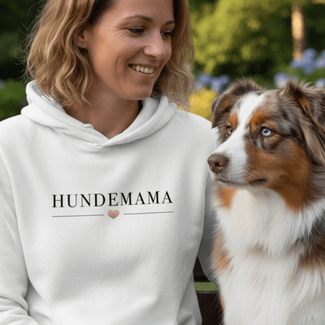 Hundemama– Hoodie aus Bio-Baumwolle für Damen